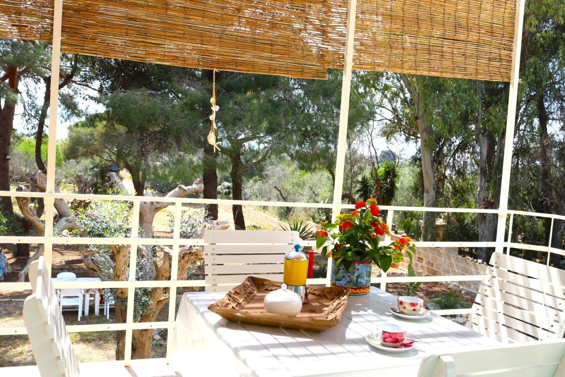 Villa Maria In Puglia Con Pineta Vicino Al Mare Torre Suda Kültér fotó